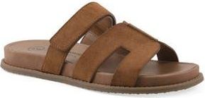 White Mountain Mazi Slide Sandal in Chestnut/Smooth at Nordstrom Rack, Size 9.5