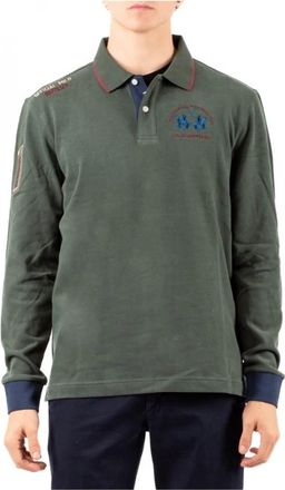 La Martina Maglia - Heren - Polos - Groen - XL - Tops
