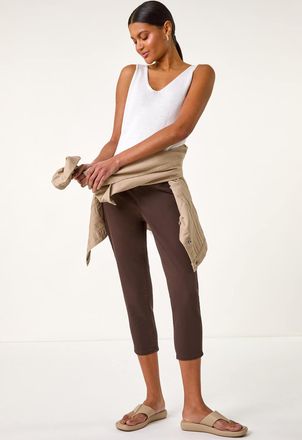 Roman Cropped Stretch Denim Jegging