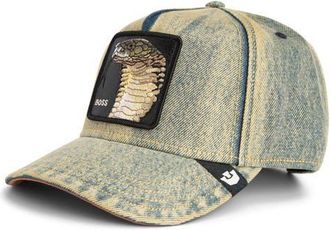Goorin Brothers Pit Boss Denim Baseball Cap in Beam at Nordstrom