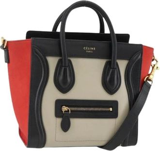 Celine Pre-owned Handbags, female, Multicolor, Size: ONE SIZE Pre-owned Vintage Hand Bag