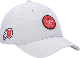 Black Clover Mens Gray Utah Utes Oxford Circle Adjustable Hat at Nordstrom