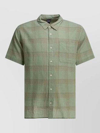 Patagonia mens short sleeve casual button shirt