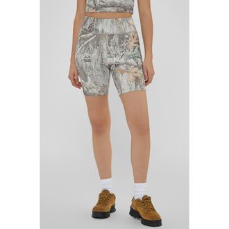 Guess x RealTree Camo Bike Shorts in Go Realtree Washed Edge at Nordstrom, Size X-Small