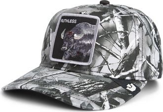 Goorin Brothers Ruthless Camo Embroidered Patch Trucker Hat in Camouflage at Nordstrom