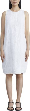 Lafayette 148 New York Racerback Sleeveless Linen Dress