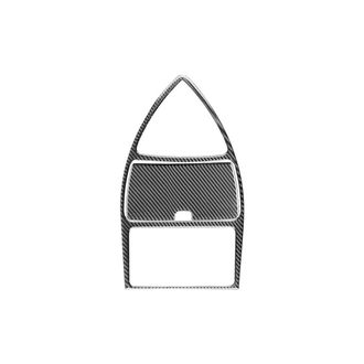 OEM Para Celica 2000-2005, Cubierta Embellecedora Adhesiva Para El Panel De La Caja De Almacenamiento De La Consola Central De Fibra De Carbono Suave