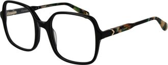 Christian Lacroix Black Acetate Glasses Womens (Frames)