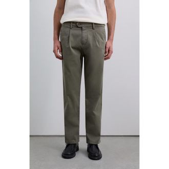 Scalpers Firenze Relaxed Pants in Khaki at Nordstrom, Size 46 Eu