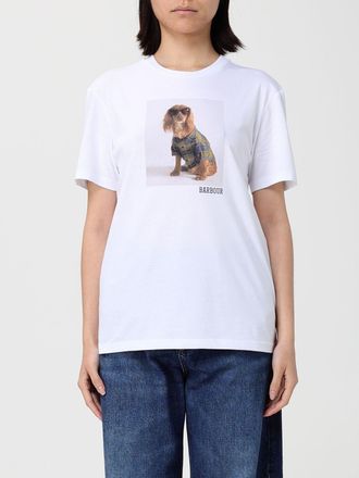 Barbour T-shirts in cotone stampata Barbour