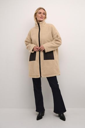 Culture Jas CUtally Jas Oversize fit beige