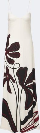 Cala de la Cruz Pontevedra floral maxi dress