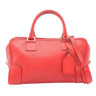 Loewe Pre-owned Handbags, female, Red, Size: ONE SIZE Pre-owned Handbag