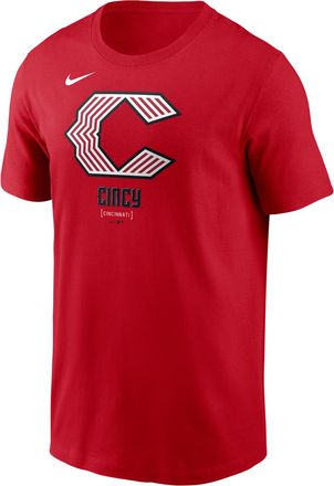 Nike Cincinnati Reds City Connect Large Logo Nike Mens MLB T-Shirt in Red | N19962QRED-SCA