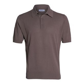 KANGRA Polo Shirts, male, Brown, Size: 2XL Polo Shirt