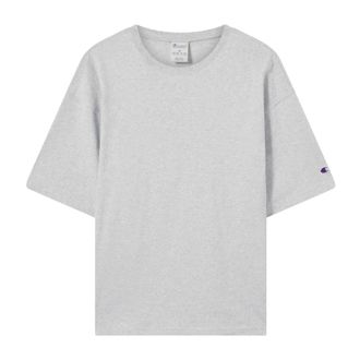Champion T-Shirts, male, Gray, Size: XL t-shirt Cotone