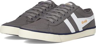 Gola Comet Mens Shoes Ash/White/Navy : 10 D - Medium, Canvas