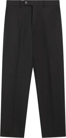 Fendi Slim-fit Trousers, male, Brown, S, Brown Regular Trousers