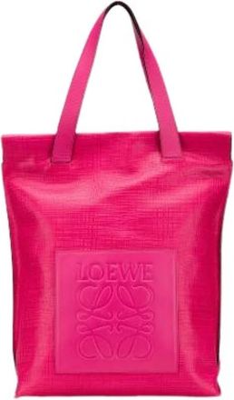 Loewe Pre-owned Tote Bag - Dames - Vintage Schoudertas - Roze - ONE Size - Leer - Vintage