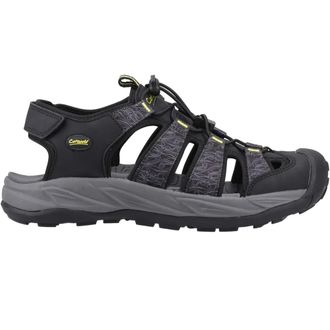 Cotswold Minster-sandalen voor heren (Zwart)