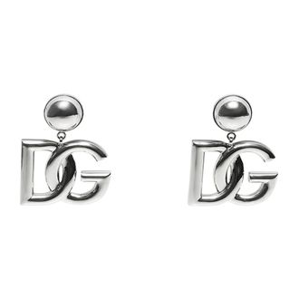 Dolce & Gabbana Accessoires, Dames, Grijs, ONE Size, Earrings