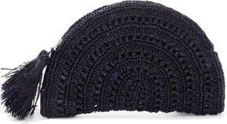 Adornia Raffia Moon Clutch in Blue at Nordstrom Rack