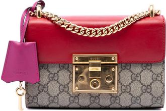 Gucci Pre-owned Gucci Small GG Supreme Padlock Crossbody Ladies LPG98DZIEOV5V0CB