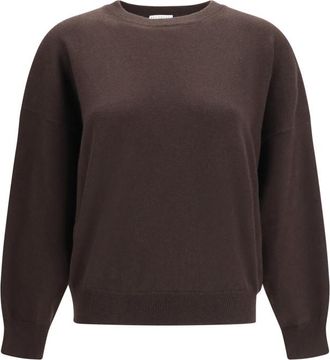 Brunello Cucinelli Brown Crew Neck Sweater