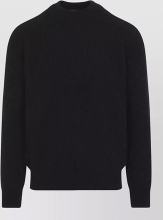 Brioni chunky ribbed cashmere jumper