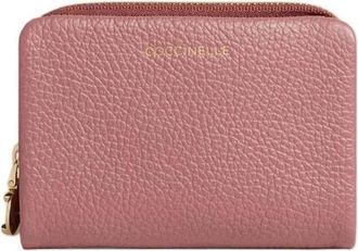 Coccinelle C-Me Softy Portemonnee - Dames - Portefeuilles - Roze - ONE Size - Katoen - Accessoires