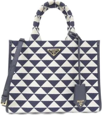 Prada Pre-owned Handbags, female, Multicolor, Size: ONE SIZE Pre-owned Fabric prada-bags