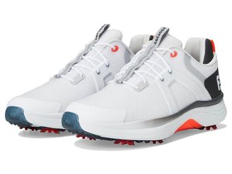 FootJoy HyperFlex Golf Shoes Mens Golf Shoes White/Black/Red : 11 M, Synthetic