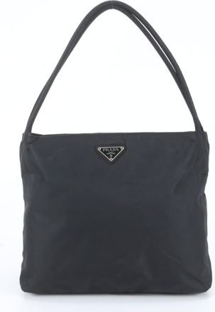 Prada Black Handbag Shoulder Bag Tote Bag (Pre-Owned)