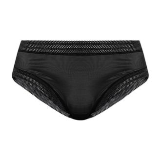 Hanro Bottoms, female, Black, Size: XS Transparent Briefs
