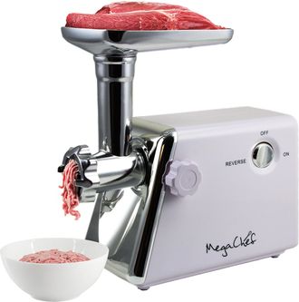 MegaChef 1200 Watt Ultra Powerful Automatic Meat Grinder for Household Use