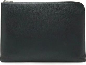 Louis Vuitton Pre-owned Clutches, female, Black, Size: ONE SIZE Pre-owned Leather Clutch