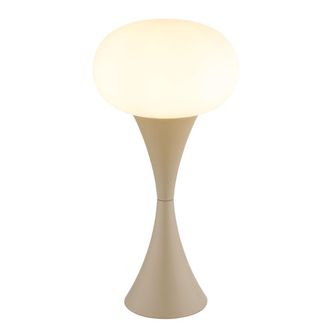 Globo Lighting Globo - L&aacute;mpara De Mesa - Lula - Beige - Metal - &Oslash; 18cm - E14