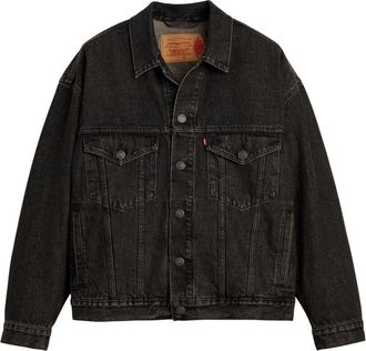 Nike Jordan Air Jordan x LEVIS Type III Denim Trucker Jacket Black Wash 005FC-0000