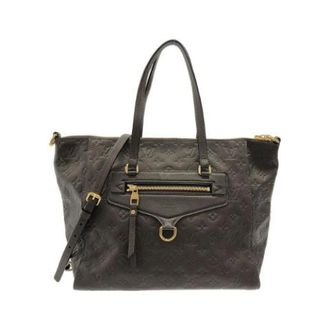 Louis Vuitton Pre-owned Tote Bags, female, Brown, Size: ONE SIZE Pre-owned Lumineuse Monogram Empreinte Shoulder Bag