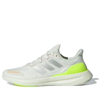 adidas PureBoost 23 Heat.Rdy Shoes White Green IH7673