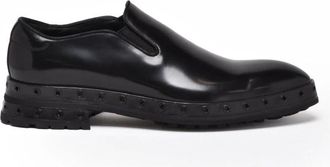 Dolce & Gabbana Schoenen, Heren, Zwart, 44 EU, Leer, Pantofola Correggio