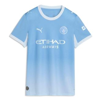 Puma (WMNS) PUMA x Manchester City Home Jersey Team Light Blue Icy Blue 784328-01