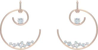 Swarovski Crystal Clip Oorbellen - Dames - Oorbellen - Roze - ONE Size - Accessoires