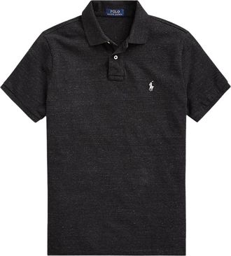 Polo Ralph Lauren Casual T-shirt - Heren - Polos - Zwart - L - Katoen - Tops