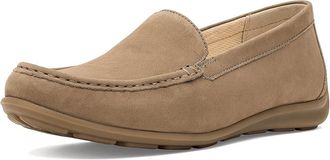 Gabor 82.440.31 Womens Flat Shoes Beige : UK 7.5 (US Womens 10) M, Textile/Suede/Leather