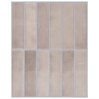vidaXL Azulejo Rectangular 10 Pcs Caf&eacute; Beige 29 X 23 X 0,08 Cm Vidaxl