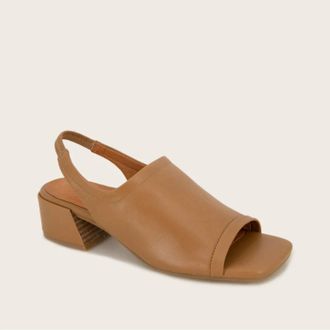 Gentle Souls Penny Sandals Womens Camel Slingback VER1562