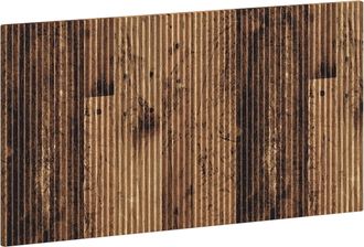 vidaXL Cabecero Montada En La Pared Arnhem Madera Envejecida Vidaxl