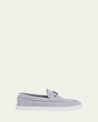 Christian Louboutin Chambeliboat Donna Leather Boat Shoes