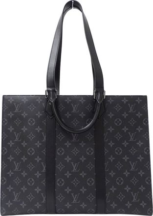 Louis Vuitton Black Monogram Eclipse Monogram Eclipse Handbag Tote Bag (Pre-Owned)